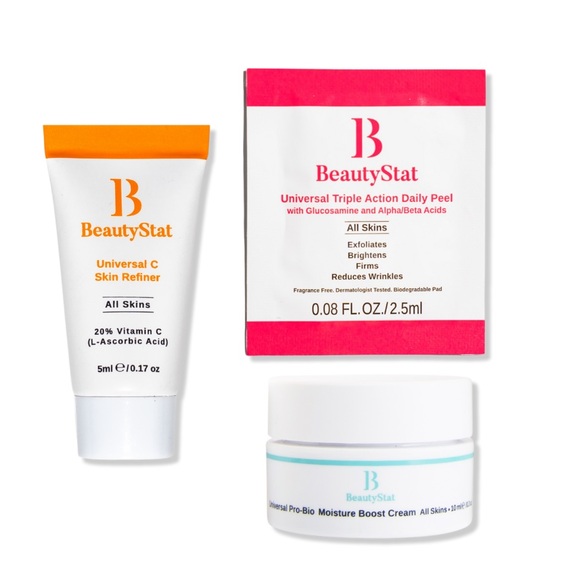 5/$25 BeautyStat Cosmetics Get your Glow On Ulta 3 Piece GWP Beauty Break - Picture 1 of 5